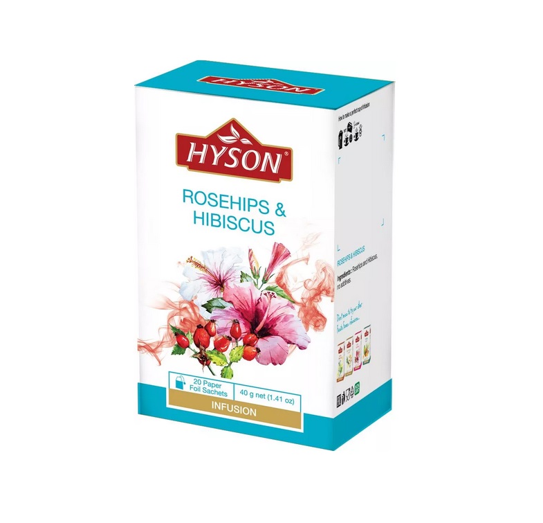 herbata dzika róża hibiskus hyson